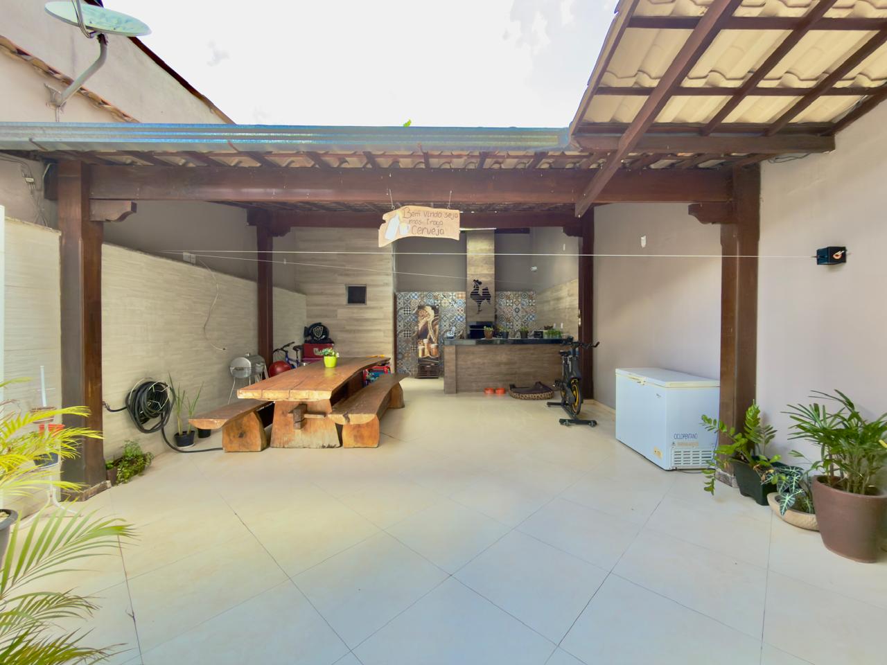 Entrada da área externa