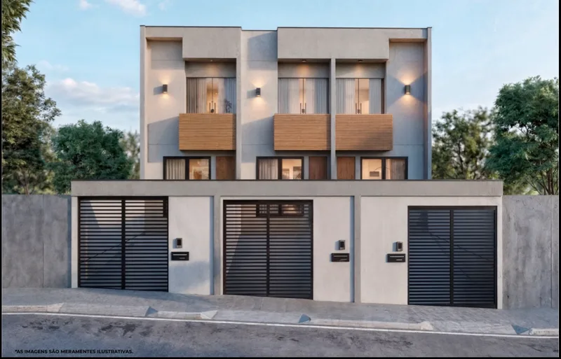 Casa com 3 quartos em construção no Santa Mônica
